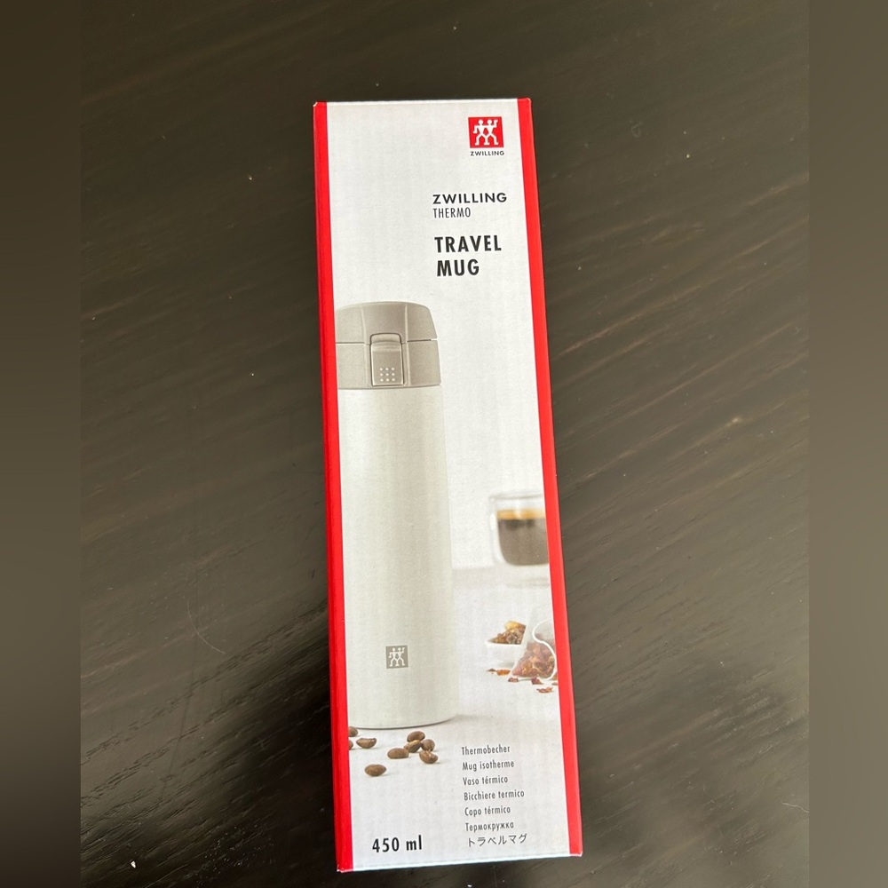 Brand New In Box Zwilling thermo travel bottle
